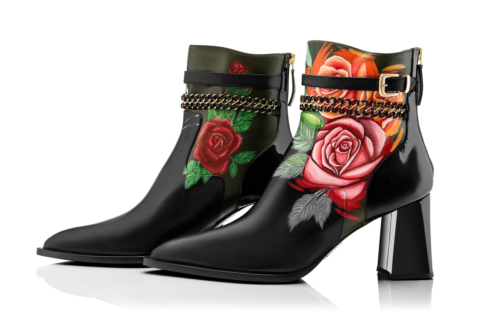 Rubia Santana Artist, art basel 2022, painted shoes