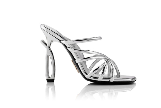 Entwine Sandal (Metallic Silver)