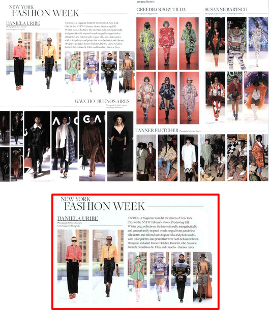 BELLA Magazine- NYFW Feb 2022